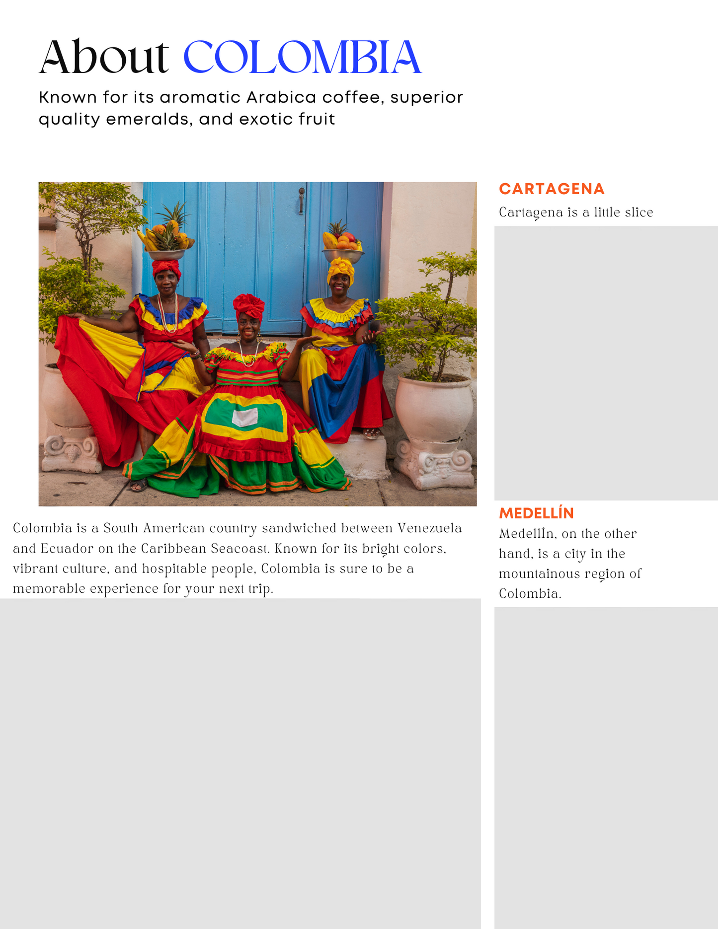 Colombia Travel Guide & Itinerary
