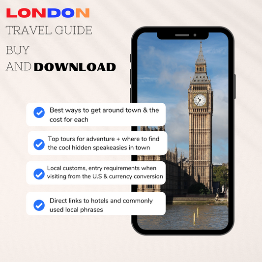London Travel Guide & Itinerary